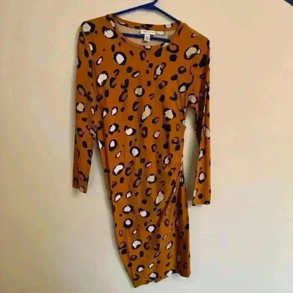 2/20 3.1 Phillip Lim x Target Leopard  Ruched Dress - XS